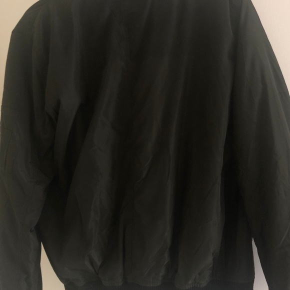 Olive Green Bomber Jacket - Picture 2 of 3